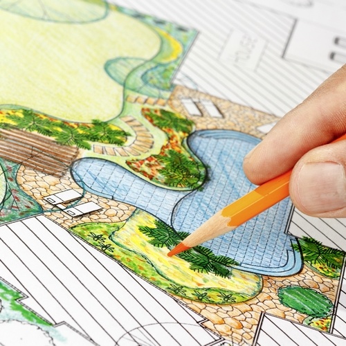 Travailler avec un paysagiste dans un projet piscine