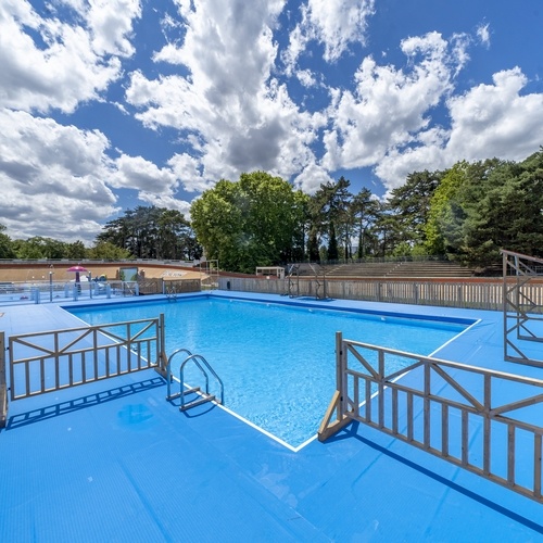 Piscine éphémère du parc de la Tête d'Or