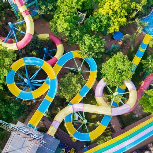 Toboggans aquatiques innovants